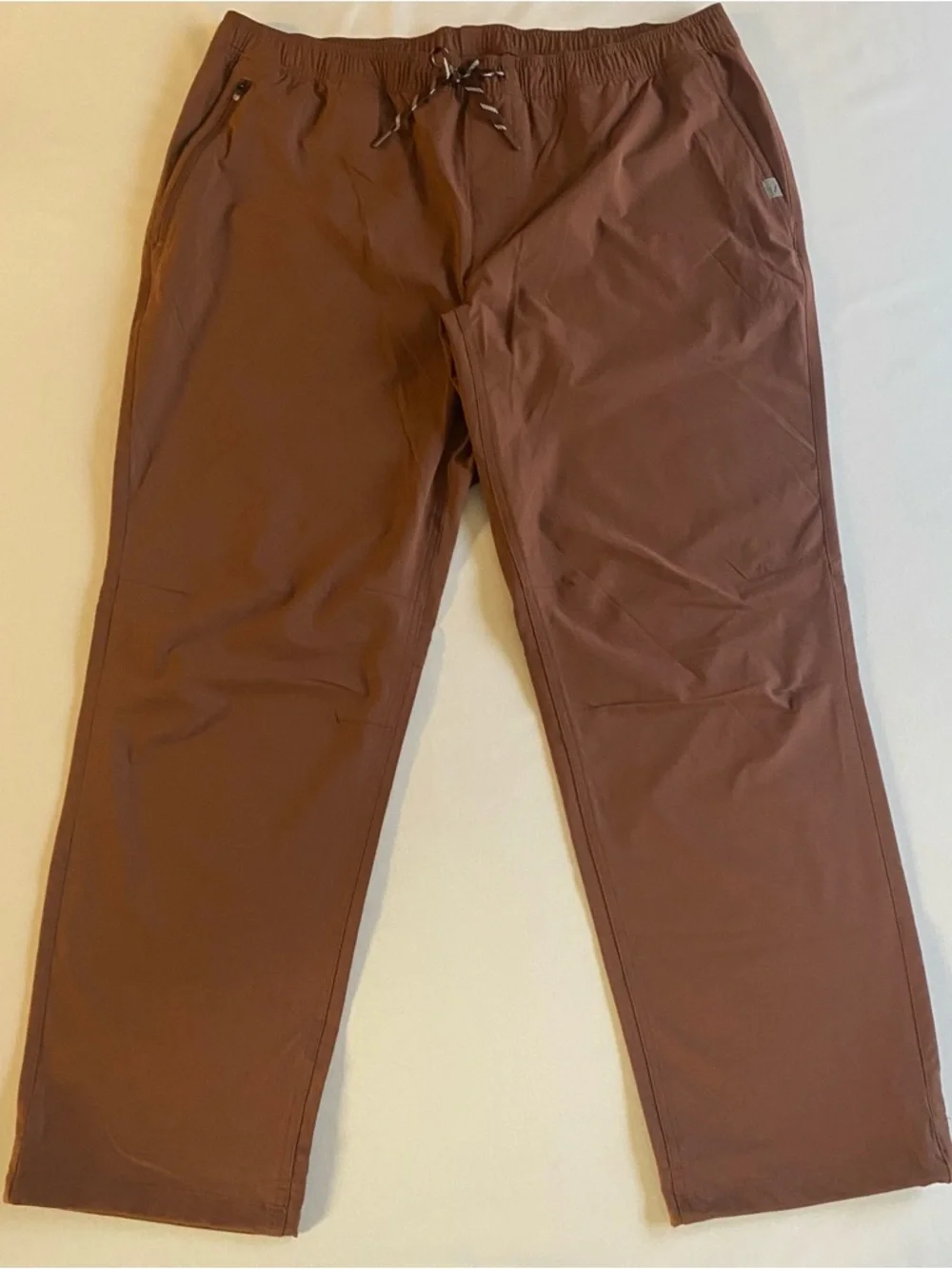 LL Bean Multisport Hike Pants Men XL 30” Woven Outdoor Trail Gorp Drawstring